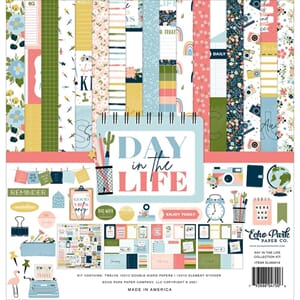 Echo Park: Day In The Life Collection Kit 12x12, 13/Pkg