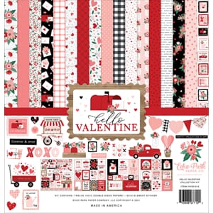 Echo Park - Hello Valentine 12x12 Inch Collection Kit