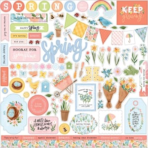 Echo Park: Elements My Favorite Spring Cardstock Stickers