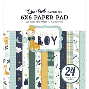 Echo Park: It's A Boy Paper Pad, 6x6, 24/Pkg