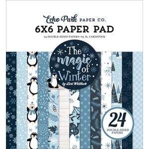 Echo Park: The Magic Of Winter Paper Pad, 6x6, 24/Pkg