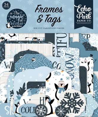 Echo Park - The Magic Of Winter Frames & Tags