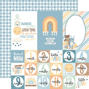 Echo Park: Multi Journaling Cards - Our Baby Boy