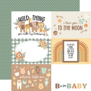 Echo Park: 6x4 Journaling Cards - Our Baby
