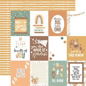 Echo Park: 3x4 Journaling Cards - Our Baby