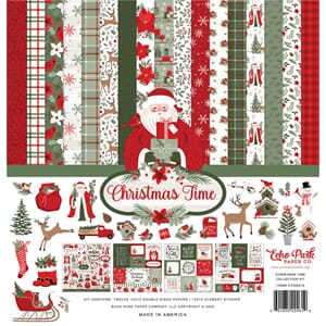 Echo Park - Christmas Time 12x12 Inch Collection Kit