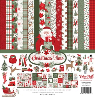 Echo Park - Christmas Time 12x12 Inch Collection Kit
