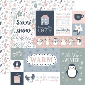 Echo Park: Multi Journaling Cards - Winterland