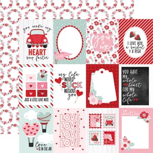 Echo Park: 3x4 Journaling Cards - Love Notes