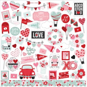 Echo Park - Love Notes Element Sticker