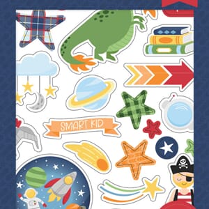 Echo Park - My Little Boy Sticker Book