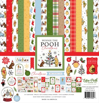Echo Park - Winnie The Pooh Christmas 12x12 Inch Collection