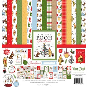 Echo Park - Winnie The Pooh Christmas 12x12 Inch Collection