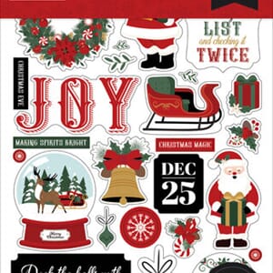 Echo Park - Santa Claus Sticker Book