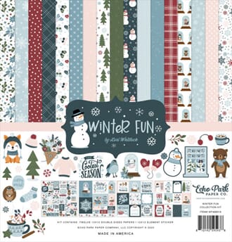 Echo Park - Winter Fun 12x12 Inch Collection Kit