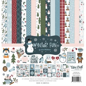 Echo Park - Winter Fun 12x12 Inch Collection Kit
