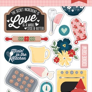 Echo Park - Mom's Kitchen Sticker Book