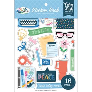 Echo Park - Plan On It Sticker Book