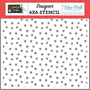 Echo Park - Explore The Stars Field Trip Stencil