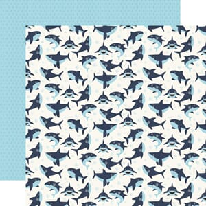 Echo Park Paper: Swimming Sharks - All Boy
