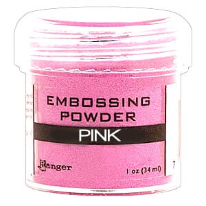 Ranger: Pink - Embossing powder 1oz