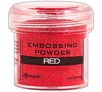 Ranger: Red - Embossing powder 1oz