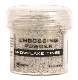 Ranger: Embossing Tinsel -  Snowflake