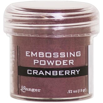 Ranger: Cranberry Metallic - Embossing powder 1oz