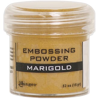Ranger: Marigold Metallic - Embossing powder 1oz
