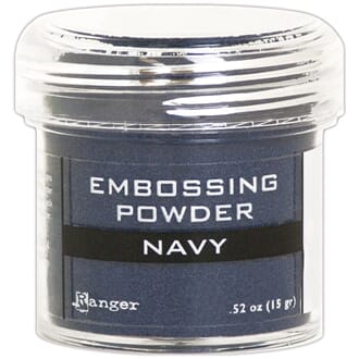 Ranger: Navy Metallic - Embossing powder 1oz