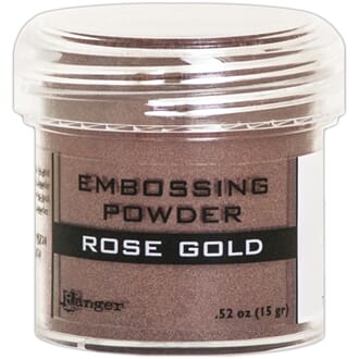 Ranger: Rose Gold Metallic - Embossing powder 1oz