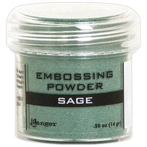 Ranger: Sage Metallic - Embossing powder 1oz