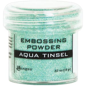 Ranger: Aqua Tinsel - Embossing powder 1oz
