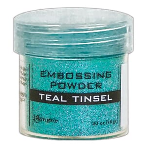 Ranger: Teal Tinsel - Embossing powder 1oz