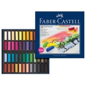 Faber Castell: Soft Pastel Crayons Mini Box, 48/Pkg