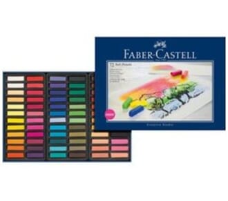 Faber Castell: Soft Pastel Crayons Mini Box, 72/Pkg