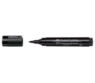 Faber-Castell: Black - Pitt Artist Big Brush Pen 1/Pkg