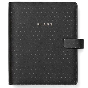 Filofax - Moonlight A5 Organiser in Black