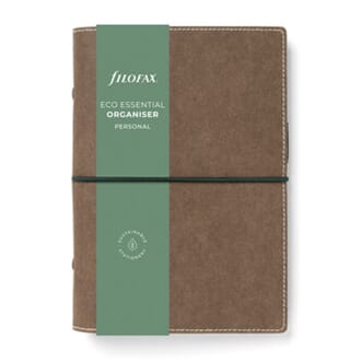 Filofax - Dark Walnut Eco Essential Personal Organiser