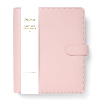 Filofax - Saffiano A5 Organiser Blush