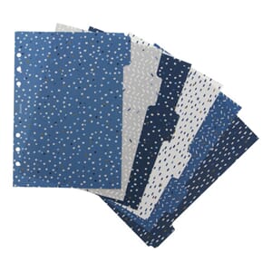 Filofax - Indigo A5 Dividers