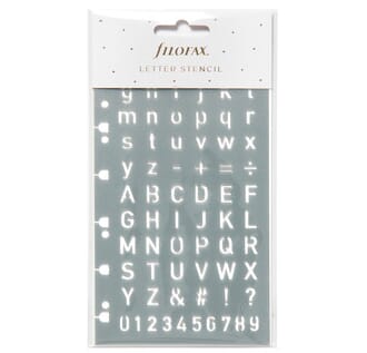 Filofax - Alphabet Planning Stencil