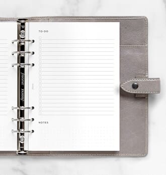 Filofax - To Do Refill A5 Planner