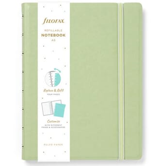 Filofax - Sage Classic Pastels A5 Refillable Notebook