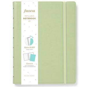Filofax - Sage Classic Pastels A5 Refillable Notebook
