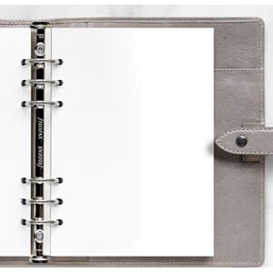 Filofax - White Plain Notepaper Refill, A5