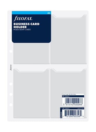 Filofax - Business Card Holder, A5