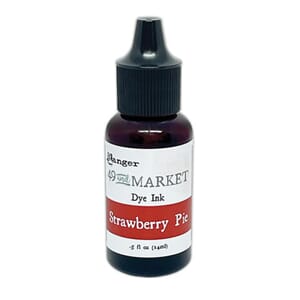 49 and Market Ink - Strawberry Pie Dye Ink Re-Inkers