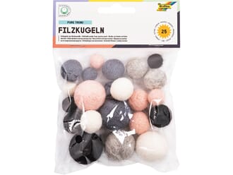 Folia - Pure Trend Ullkuler merinoull, 25stk