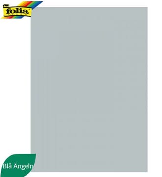 Folia - Kartong A4 300g 5ark, Sølv